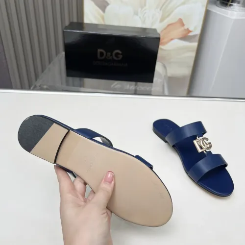 Replica Dolce & Gabbana D&G Slippers For Women #1454531 $85.00 USD for Wholesale