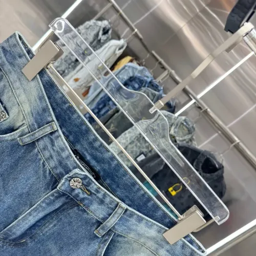 Replica Chrome Hearts Jeans For Men #1454639 $48.00 USD for Wholesale