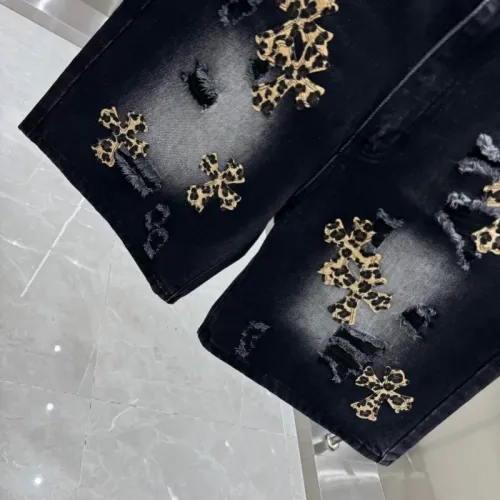 Replica Chrome Hearts Jeans For Men #1454645 $48.00 USD for Wholesale
