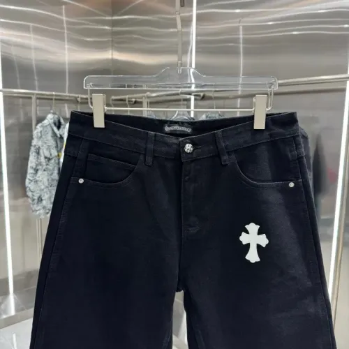 Replica Chrome Hearts Jeans For Men #1454659 $42.00 USD for Wholesale