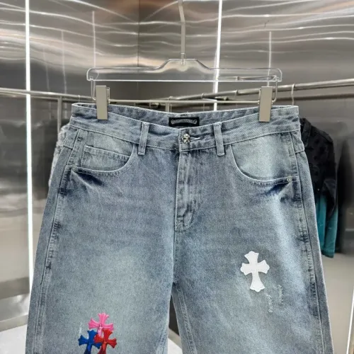 Replica Chrome Hearts Jeans For Men #1454664 $42.00 USD for Wholesale
