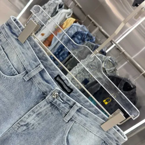 Replica Chrome Hearts Jeans For Men #1454664 $42.00 USD for Wholesale