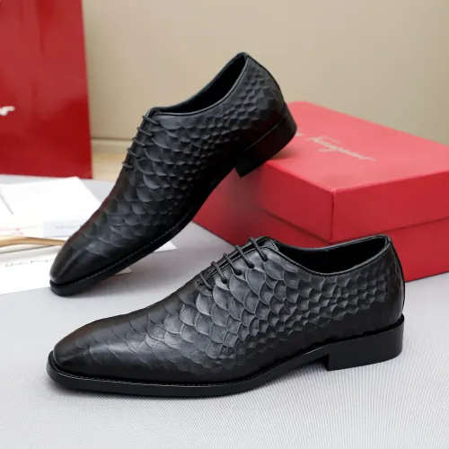 Salvatore Ferragamo Leather Shoes For Men #1454975