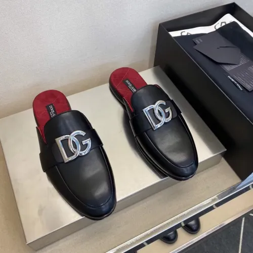 Replica Dolce & Gabbana D&G Slippers For Men #1454992 $155.00 USD for Wholesale