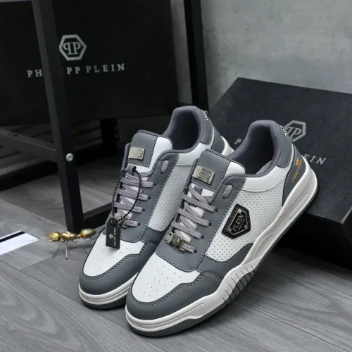 Replica Philipp Plein PP Casual Shoes For Men #1455151 $98.00 USD for Wholesale