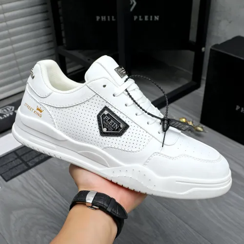 Replica Philipp Plein PP Casual Shoes For Men #1455153 $98.00 USD for Wholesale