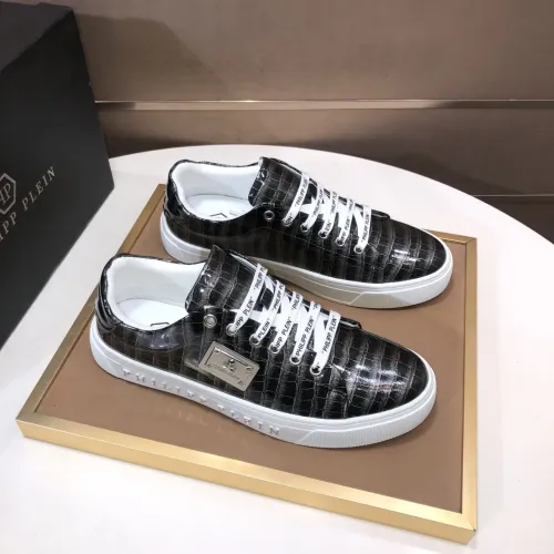 Replica Philipp Plein PP Casual Shoes For Men #1455155 $82.00 USD for Wholesale