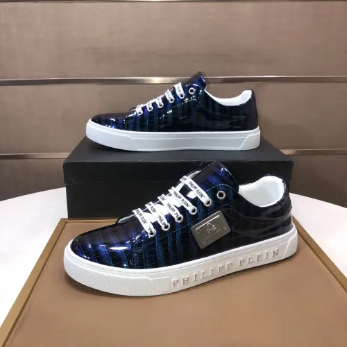Replica Philipp Plein PP Casual Shoes For Men #1455156 $82.00 USD for Wholesale