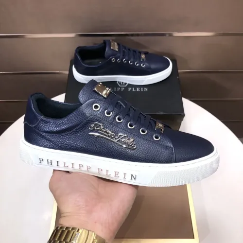 Replica Philipp Plein PP Casual Shoes For Men #1455158 $82.00 USD for Wholesale