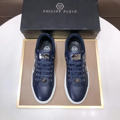 Replica Philipp Plein PP Casual Shoes For Men #1455158 $82.00 USD for Wholesale