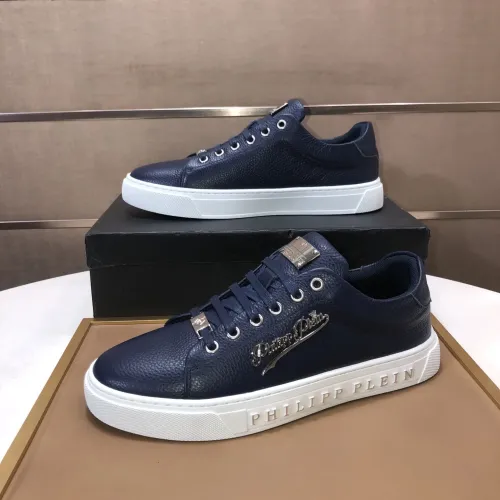 Replica Philipp Plein PP Casual Shoes For Men #1455158 $82.00 USD for Wholesale