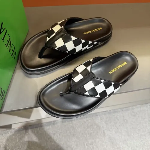 Replica Bottega Veneta BV Slippers For Men #1455191 $56.00 USD for Wholesale