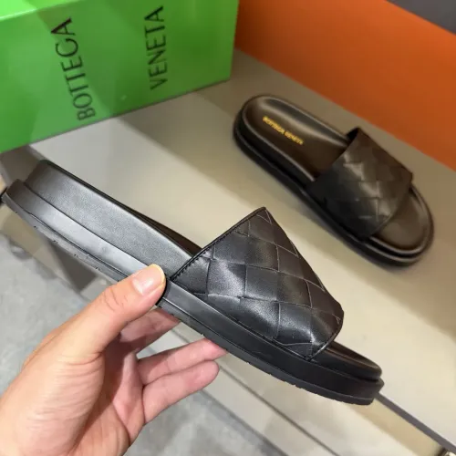 Replica Bottega Veneta BV Slippers For Men #1455192 $56.00 USD for Wholesale