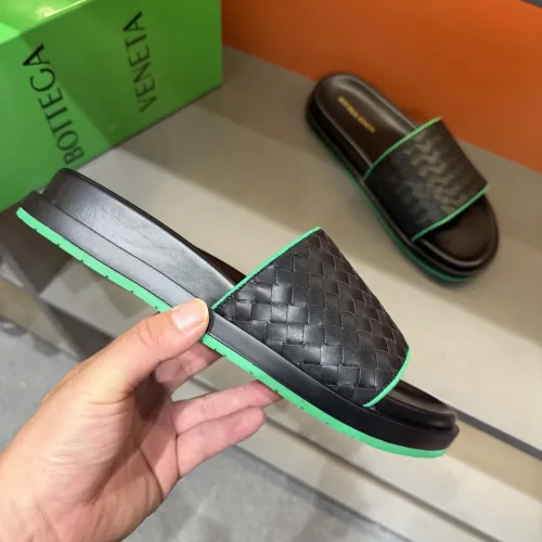Replica Bottega Veneta BV Slippers For Men #1455195 $56.00 USD for Wholesale