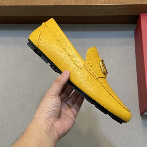 Replica Valentino Leather Shoes For Men #1455468 $115.00 USD for Wholesale