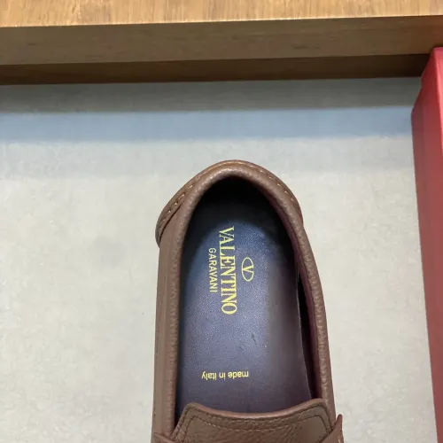 Replica Valentino Leather Shoes For Men #1455469 $115.00 USD for Wholesale