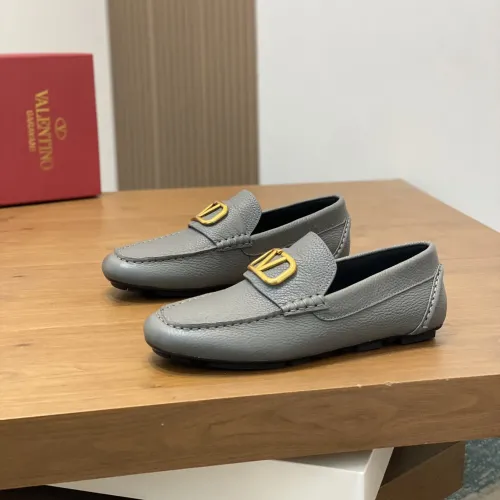 Replica Valentino Leather Shoes For Men #1455470 $115.00 USD for Wholesale