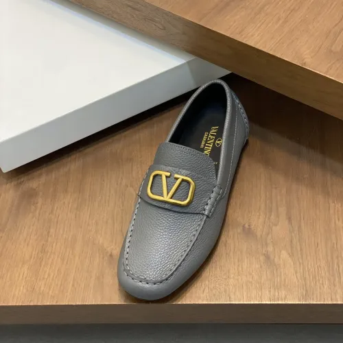 Replica Valentino Leather Shoes For Men #1455470 $115.00 USD for Wholesale