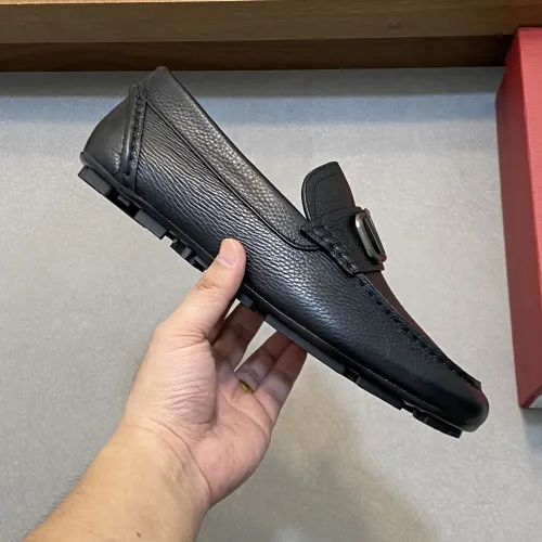 Replica Valentino Leather Shoes For Men #1455472 $115.00 USD for Wholesale