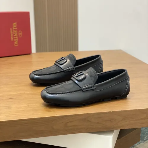 Valentino Leather Shoes For Men #1455473, $115.00 USD, [ITEM#1455473], Valentino Leather Shoes