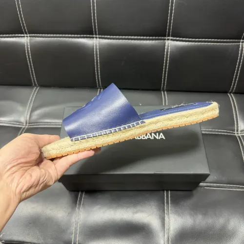 Replica Dolce & Gabbana D&G Slippers For Men #1455518 $60.00 USD for Wholesale