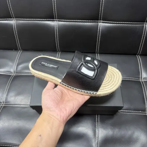 Replica Dolce & Gabbana D&G Slippers For Men #1455519 $60.00 USD for Wholesale