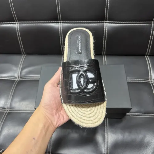 Replica Dolce & Gabbana D&G Slippers For Men #1455520 $60.00 USD for Wholesale