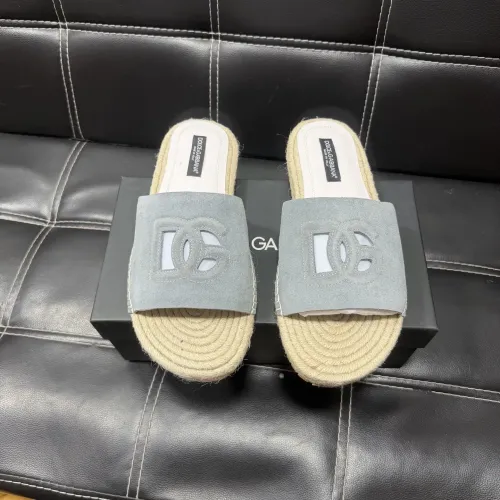 Replica Dolce & Gabbana D&G Slippers For Men #1455521 $60.00 USD for Wholesale