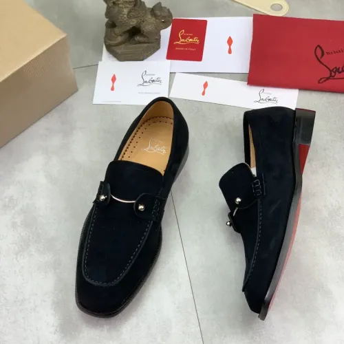 Christian Louboutin Leather Shoes For Men #1455590, $102.00 USD, [ITEM#1455590], Christian Louboutin Leather Shoes