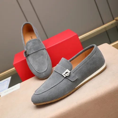 Salvatore Ferragamo Leather Shoes For Men #1455655