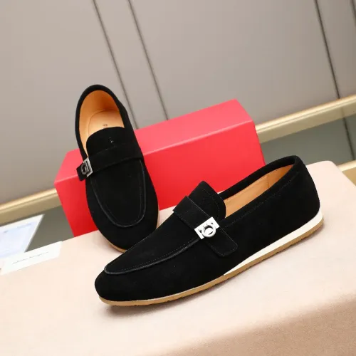 Salvatore Ferragamo Leather Shoes For Men #1455659