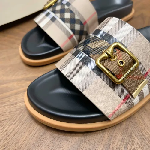 Replica Burberry Slippers For Men #1455702 $60.00 USD for Wholesale
