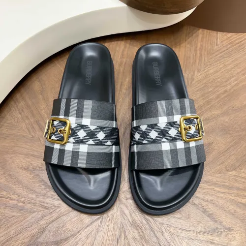 Replica Burberry Slippers For Men #1455703 $60.00 USD for Wholesale