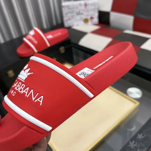 Replica Dolce & Gabbana D&G Slippers For Men #1455712 $45.00 USD for Wholesale