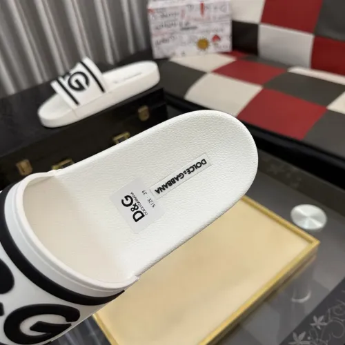 Replica Dolce & Gabbana D&G Slippers For Men #1455716 $45.00 USD for Wholesale