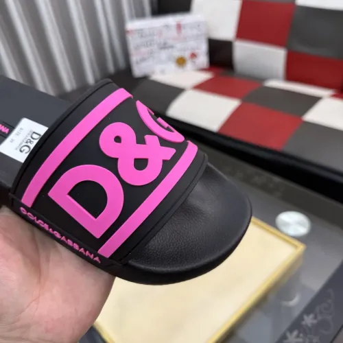 Replica Dolce & Gabbana D&G Slippers For Men #1455721 $45.00 USD for Wholesale
