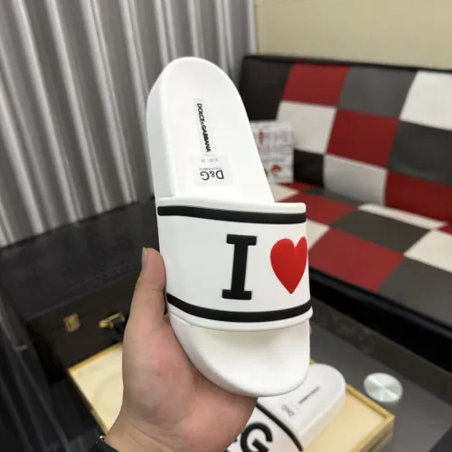 Replica Dolce & Gabbana D&G Slippers For Men #1455722 $45.00 USD for Wholesale