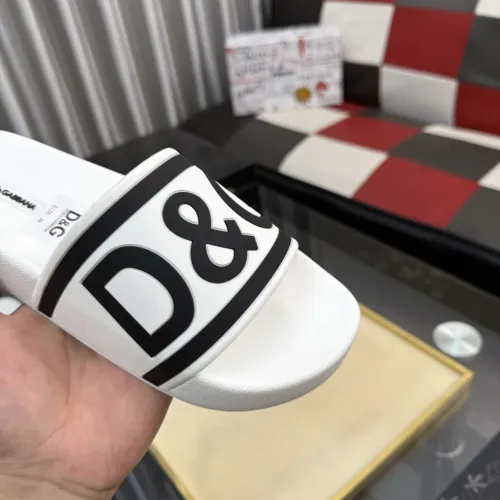 Replica Dolce & Gabbana D&G Slippers For Men #1455727 $45.00 USD for Wholesale