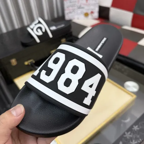 Replica Dolce & Gabbana D&G Slippers For Men #1455728 $45.00 USD for Wholesale