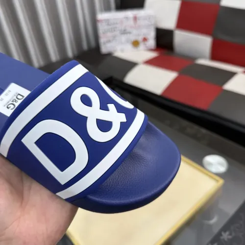 Replica Dolce & Gabbana D&G Slippers For Men #1455731 $45.00 USD for Wholesale