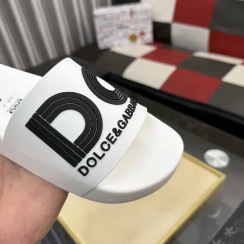 Replica Dolce & Gabbana D&G Slippers For Men #1455732 $45.00 USD for Wholesale