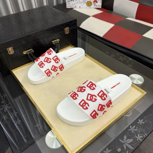 Replica Dolce & Gabbana D&G Slippers For Men #1455737 $45.00 USD for Wholesale