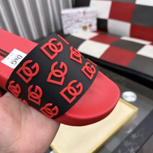 Replica Dolce & Gabbana D&G Slippers For Men #1455739 $45.00 USD for Wholesale