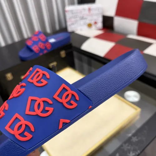 Replica Dolce & Gabbana D&G Slippers For Men #1455741 $45.00 USD for Wholesale