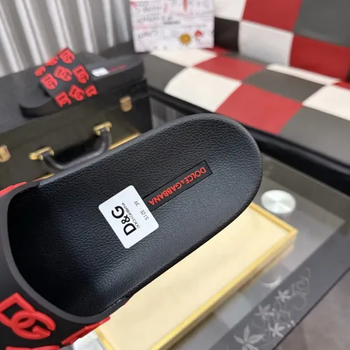 Replica Dolce & Gabbana D&G Slippers For Men #1455743 $45.00 USD for Wholesale
