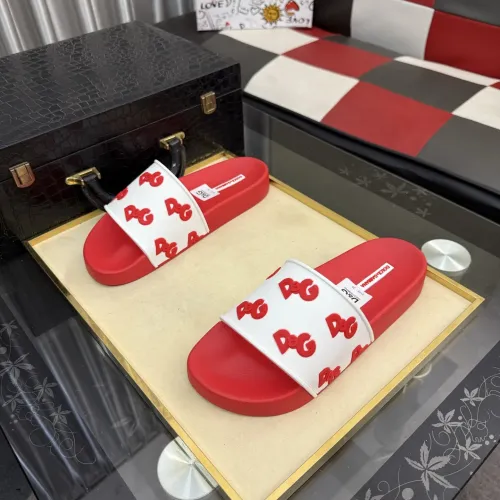 Replica Dolce & Gabbana D&G Slippers For Men #1455745 $45.00 USD for Wholesale