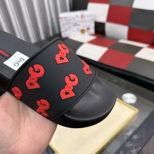 Replica Dolce & Gabbana D&G Slippers For Men #1455749 $45.00 USD for Wholesale