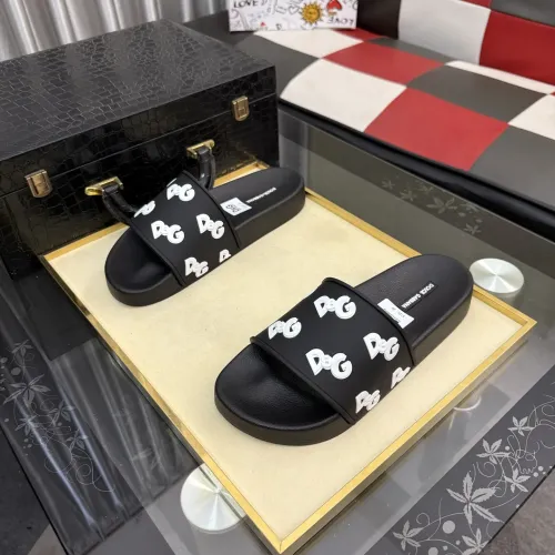 Replica Dolce & Gabbana D&G Slippers For Men #1455750 $45.00 USD for Wholesale