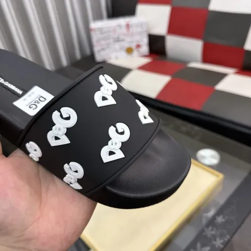 Replica Dolce & Gabbana D&G Slippers For Men #1455750 $45.00 USD for Wholesale