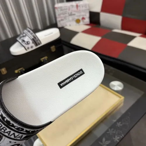 Replica Dolce & Gabbana D&G Slippers For Men #1455751 $45.00 USD for Wholesale